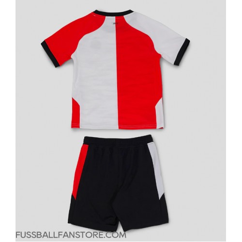 Feyenoord Replik Heimtrikot Kinder 2024-25 Kurzarm (+ Kurze Hosen)